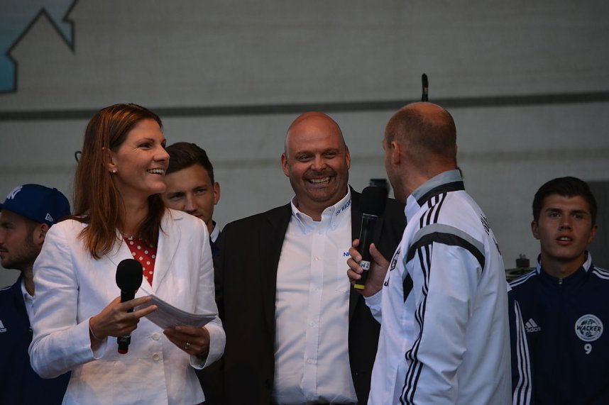 EVN-Party auf dem Petersberg