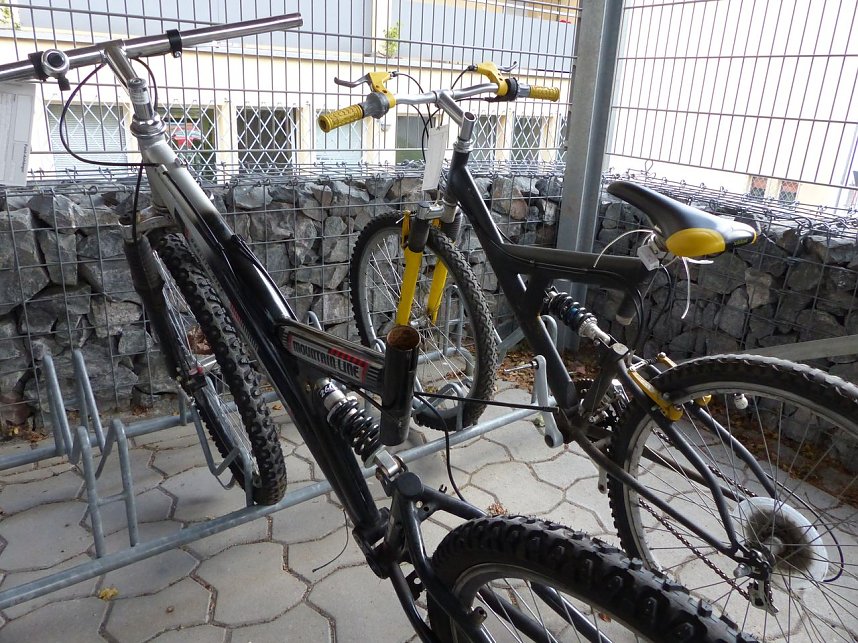 Fahrr&auml;der versteigert