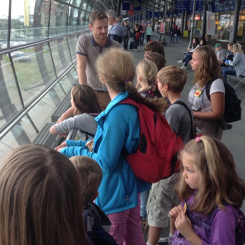 Zum Flughafen und zur&uuml;ck