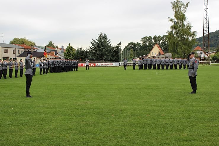 Vereidigung in der Patengemeinde