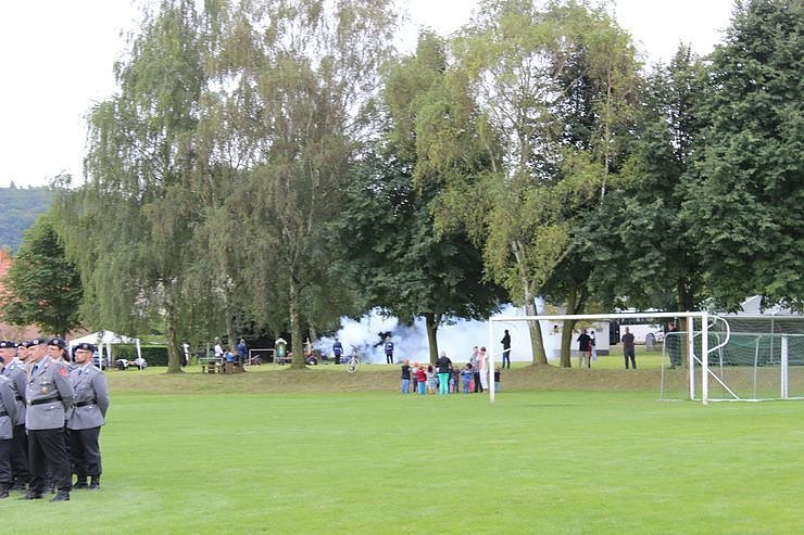 Vereidigung in der Patengemeinde