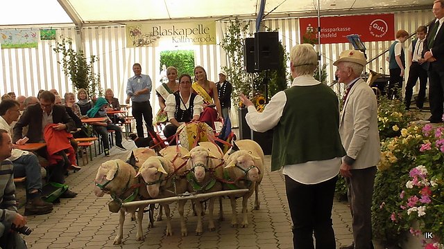 Erster Tag Bauernmarkt in Kallmerode