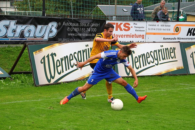 Wacker verliert in Auerbach