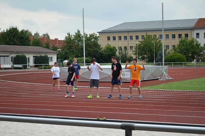 Vorbereitungen des NSV-Handballnachwuchses