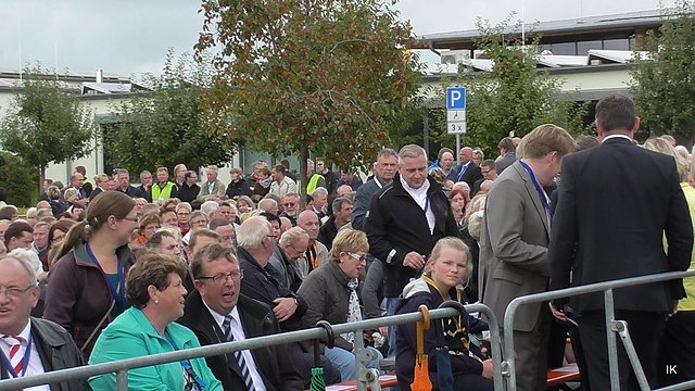 Angela Merkel in Leinefelde