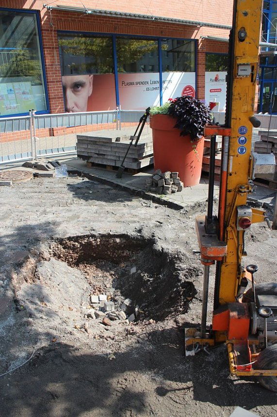 Erdfall in der Rautenstra&szlig;e