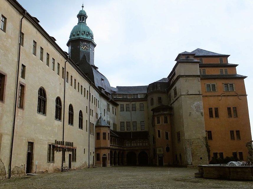 Schloss und Kirche in Sondershausen