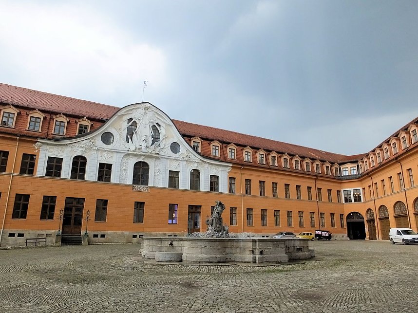 Schloss und Kirche in Sondershausen