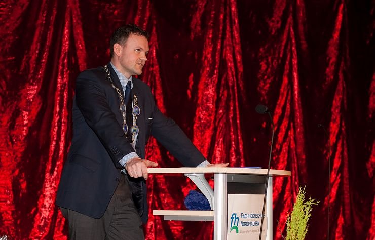 Absolventenfeier der FH Nordhausen im Theater Nordhausen