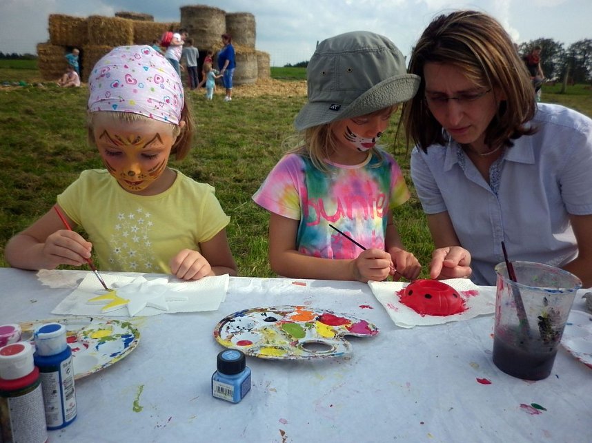 Bei Hoffest mit dabei