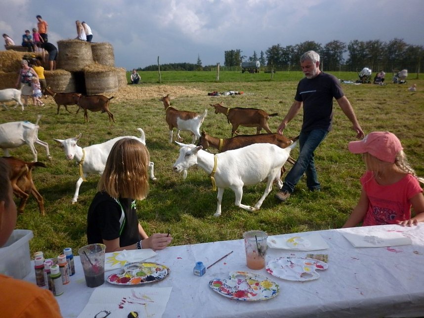Bei Hoffest mit dabei