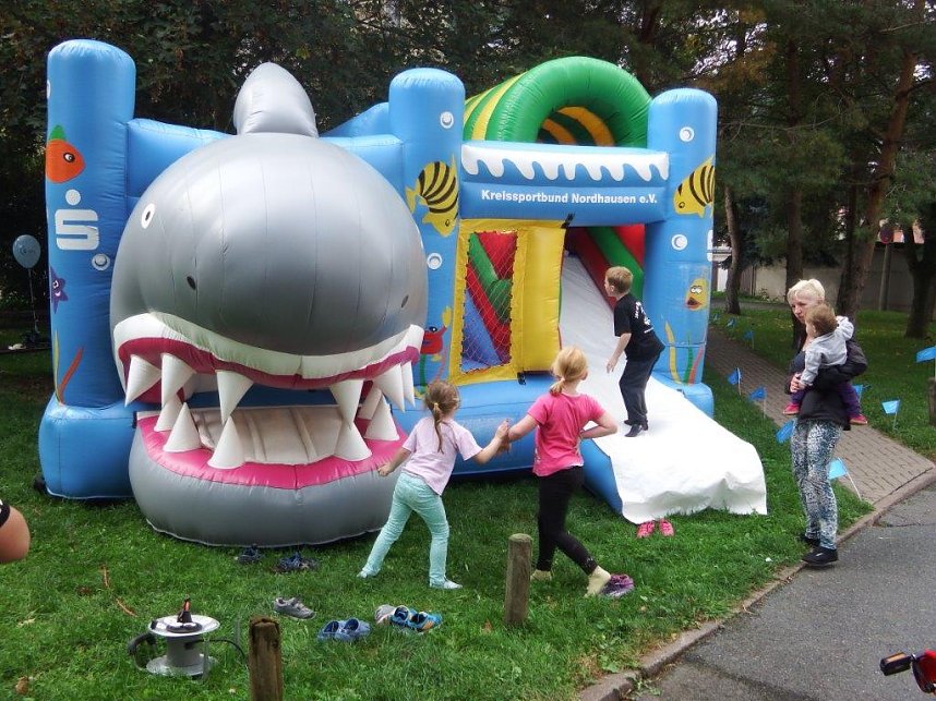 Mit Nachbarn gefeiert