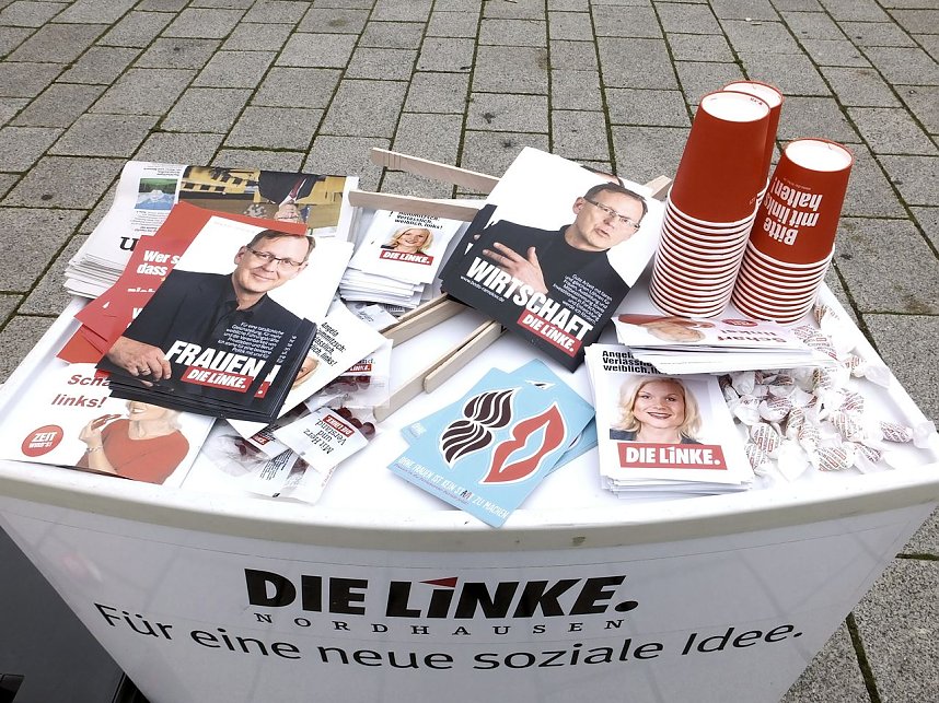 Wahlkampfendspurt bei den Linken