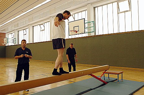 Eignungstest f&uuml;r Bewerber bei der Berufsfeuerwehr