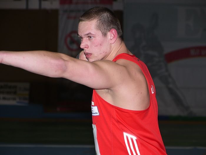 Die M&auml;nner beim Indoor