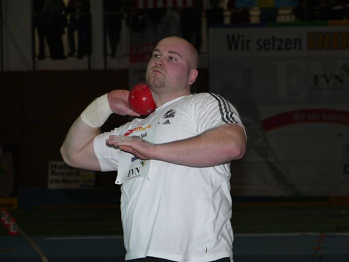 Die M&auml;nner beim Indoor