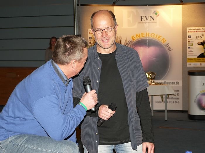 Die M&auml;nner beim Indoor