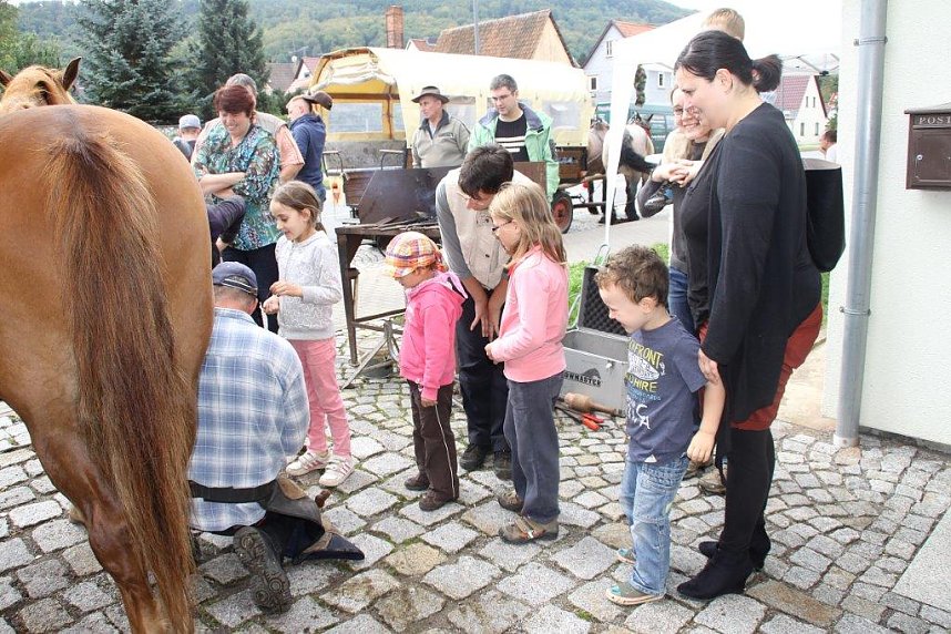 Tag des offenen Denkmals in der Alten Schmiede in Obergebra