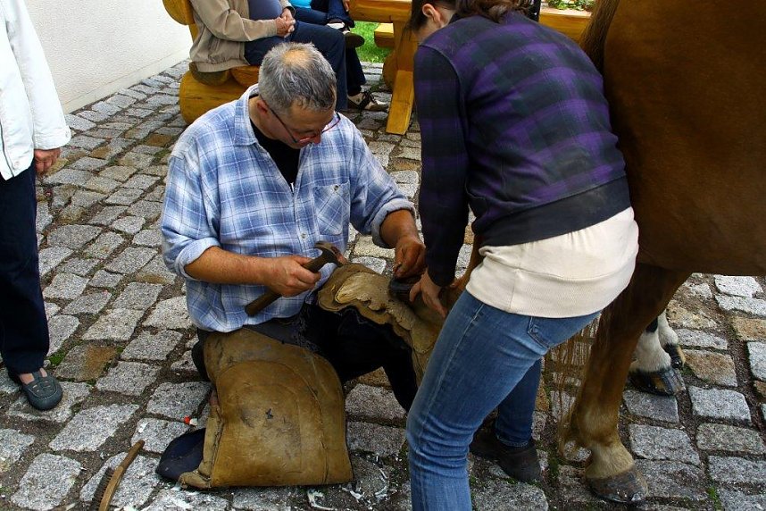 Tag des offenen Denkmals in der Alten Schmiede in Obergebra