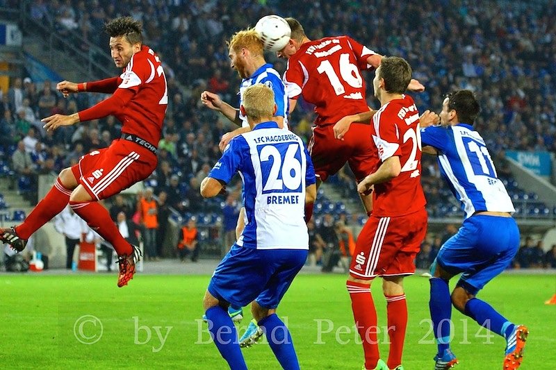 Unentschieden in Magdeburg