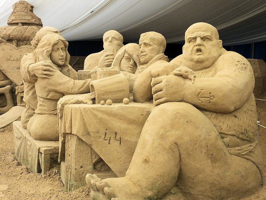 Alles aus Sand und Wasser