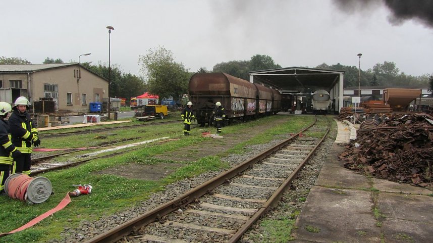 Katastrophenschutz &uuml;bte den Ernstfall