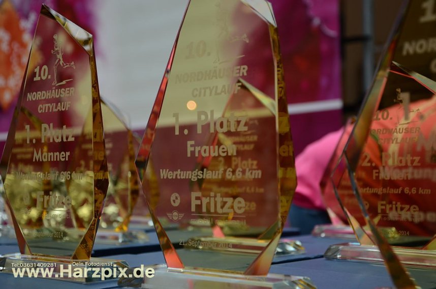 Siegerehrung Citylauf