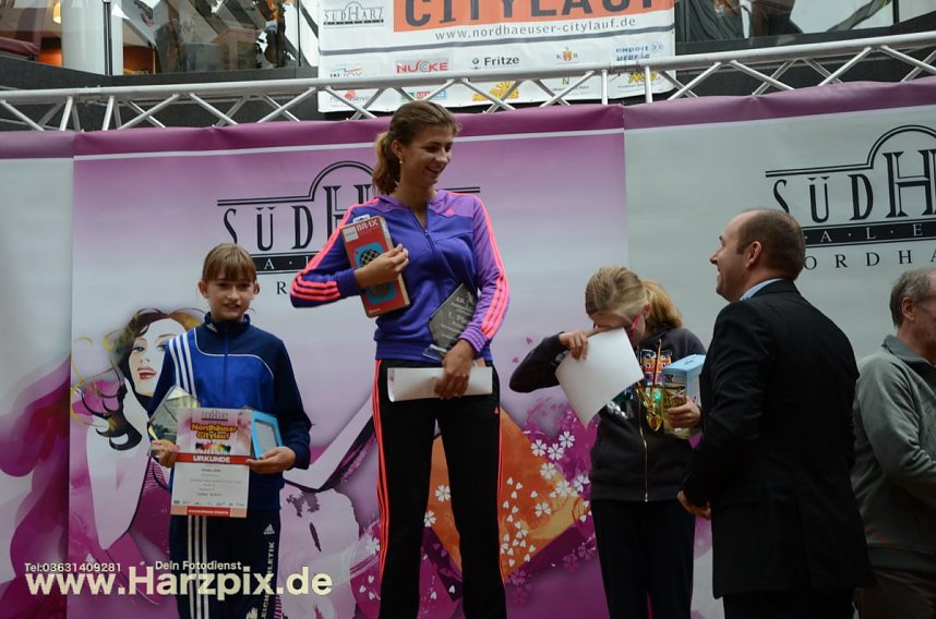 Siegerehrung Citylauf