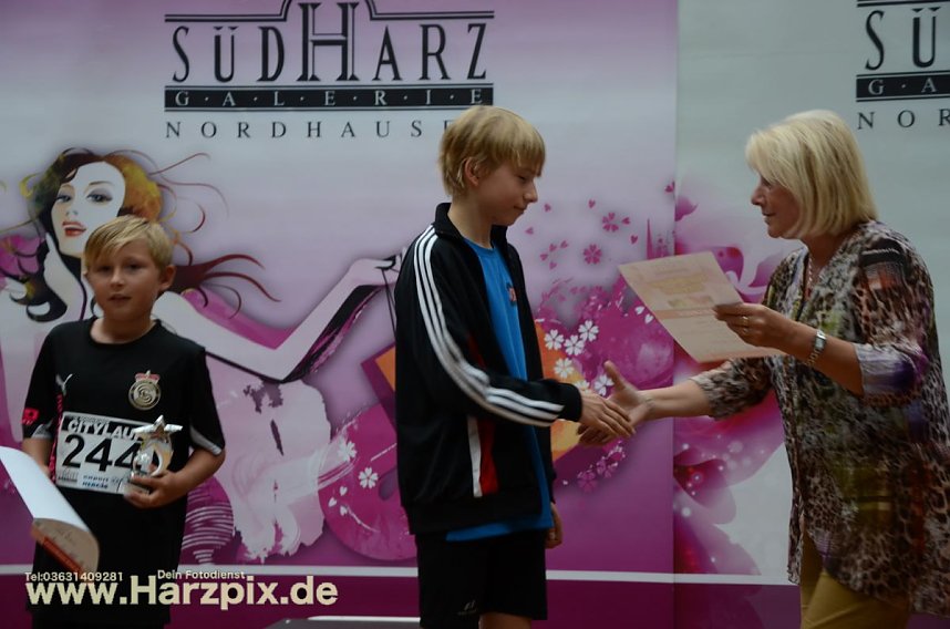 Siegerehrung Citylauf