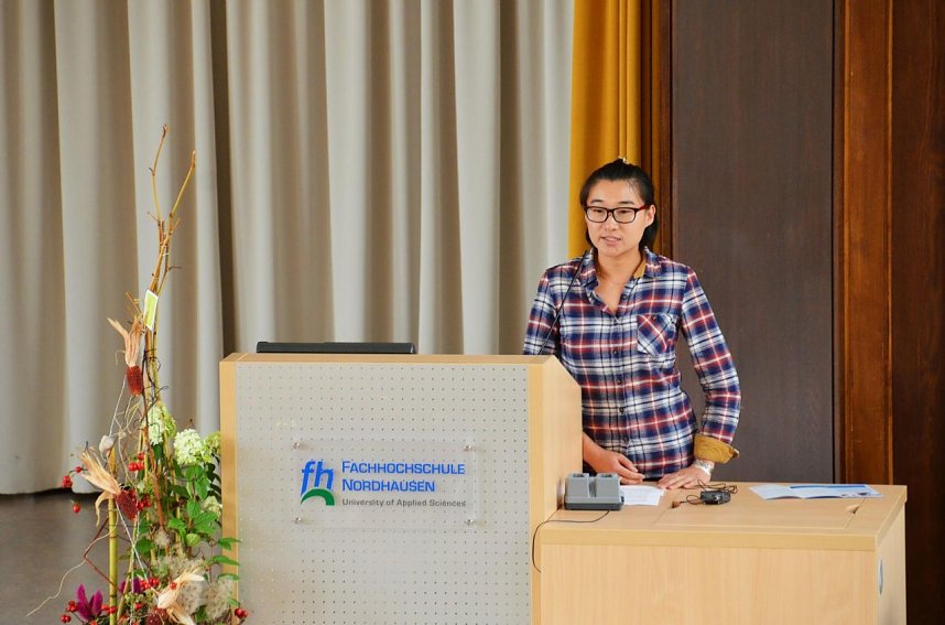 Auftaktveranstaltung zur Interkulturellen Woche 2014 im Audimax der Fachhochschule Nordhausen