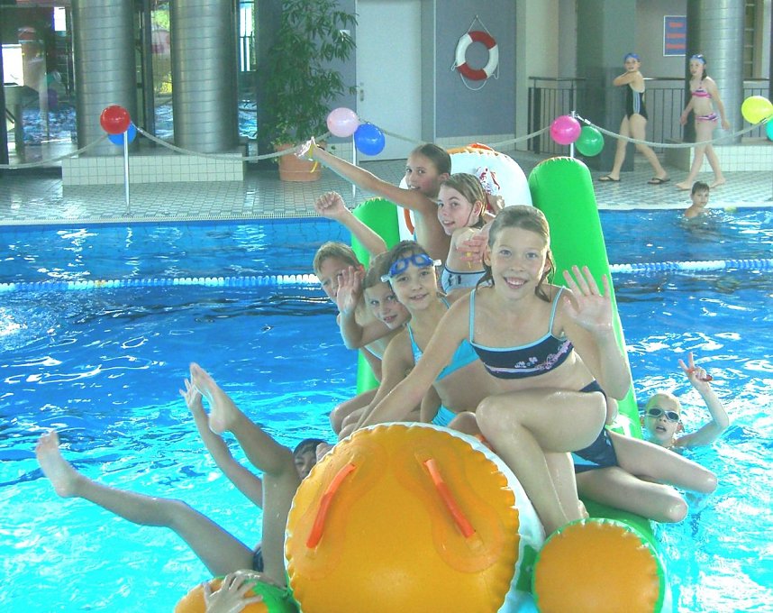 Knax-Party im Badehaus