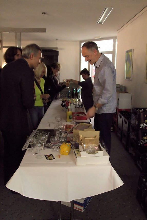 Pascal von Wroblewsky zur Er&ouml;ffnung