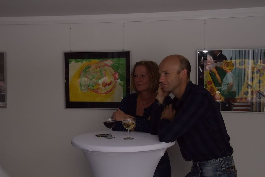 Pascal von Wroblewsky zur Er&ouml;ffnung