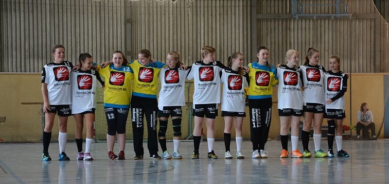 Dem Gegner klar &uuml;berlegen: Die C-Jugend der Nordh&auml;user Handballerinnen