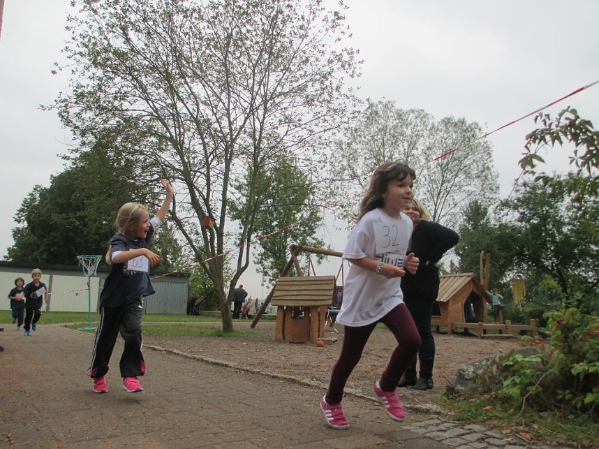 Zweiter Sponsorenlauf der evangelischen Grundschule