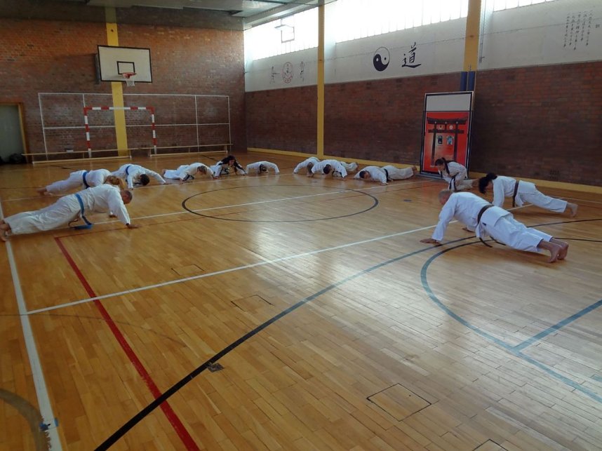 Karate ist gesund...