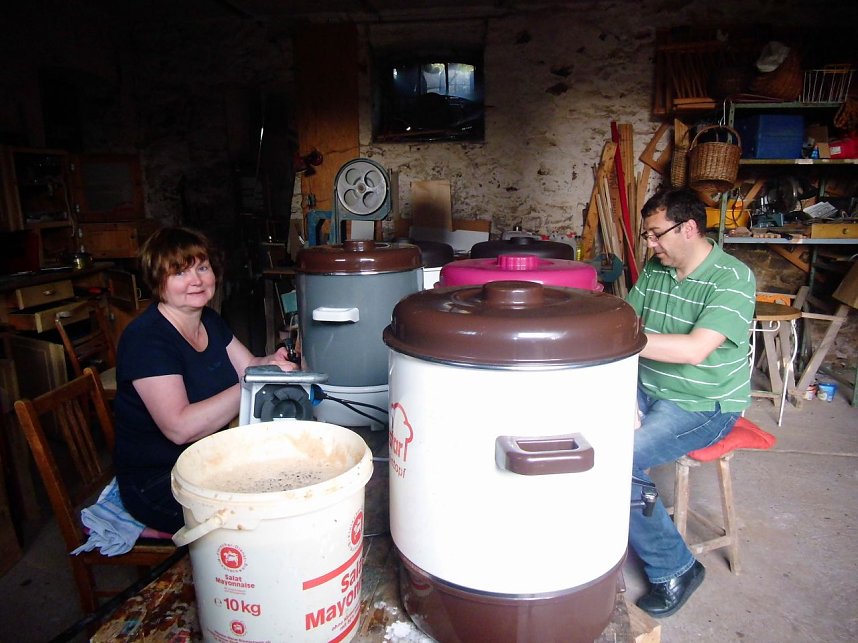 Ernten, pressen, genie&szlig;en