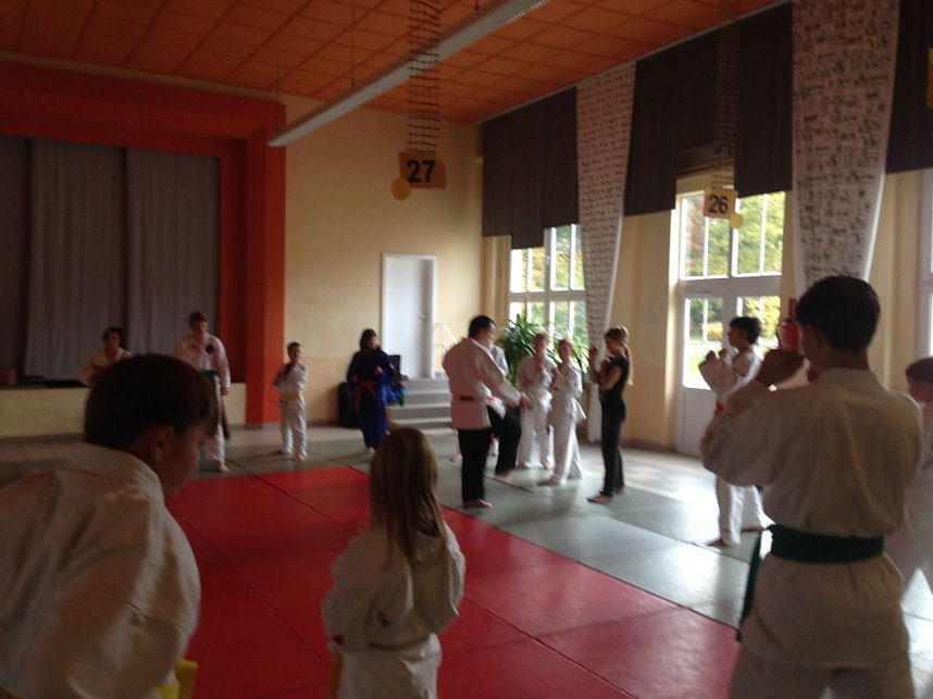 In den Ferien trainiert