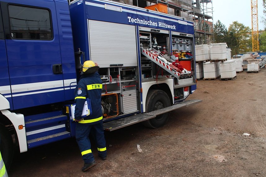 THW probt den Ernstfall