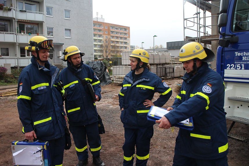 THW probt den Ernstfall