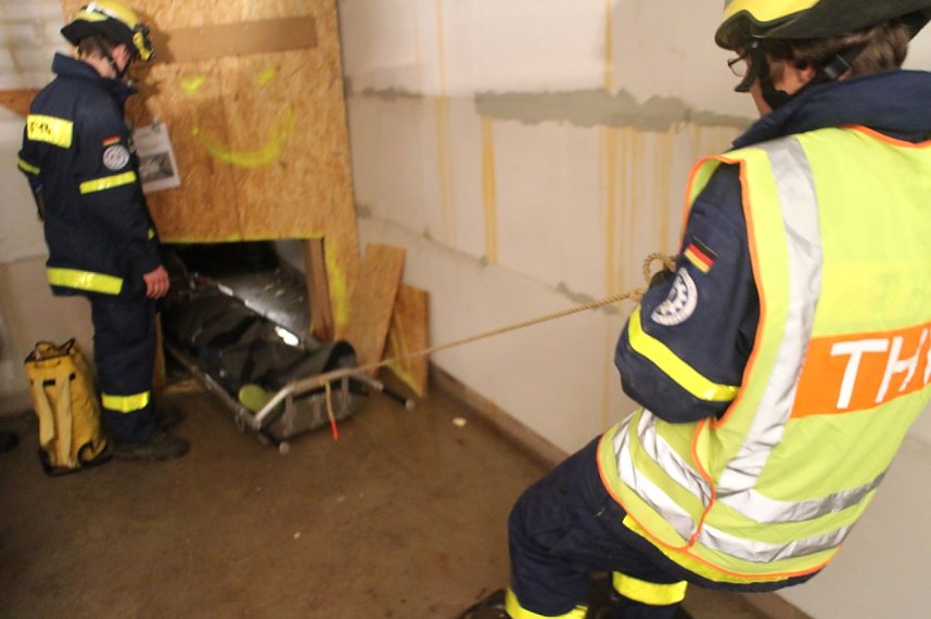 THW probt den Ernstfall