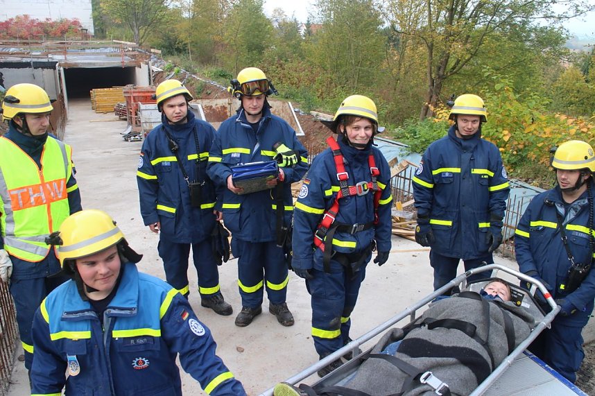 THW probt den Ernstfall