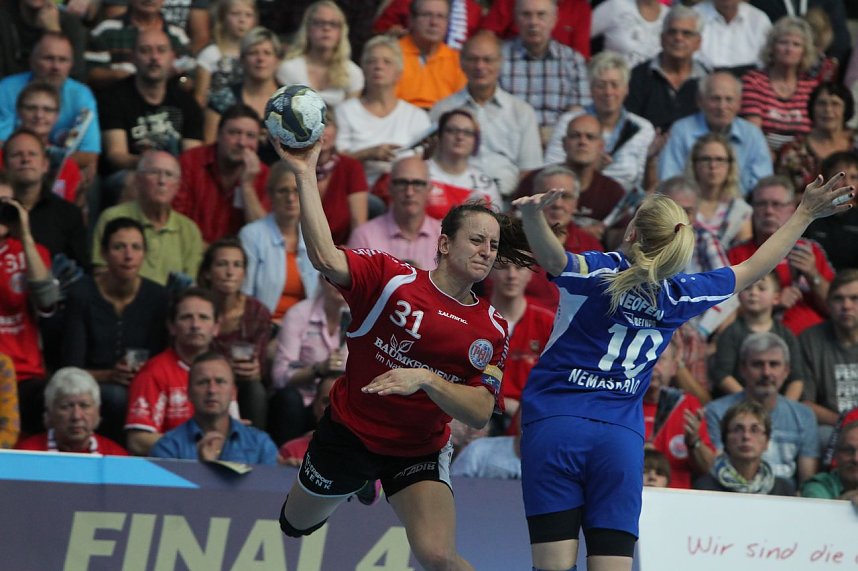 THC gewinnt erstes Champion League Spiel klar mit 33:20