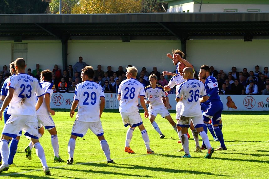 Wacker gegen Carl Zeiss - Fu&szlig;ballfest im AKS