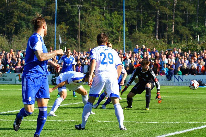 Wacker gegen Carl Zeiss - Fu&szlig;ballfest im AKS