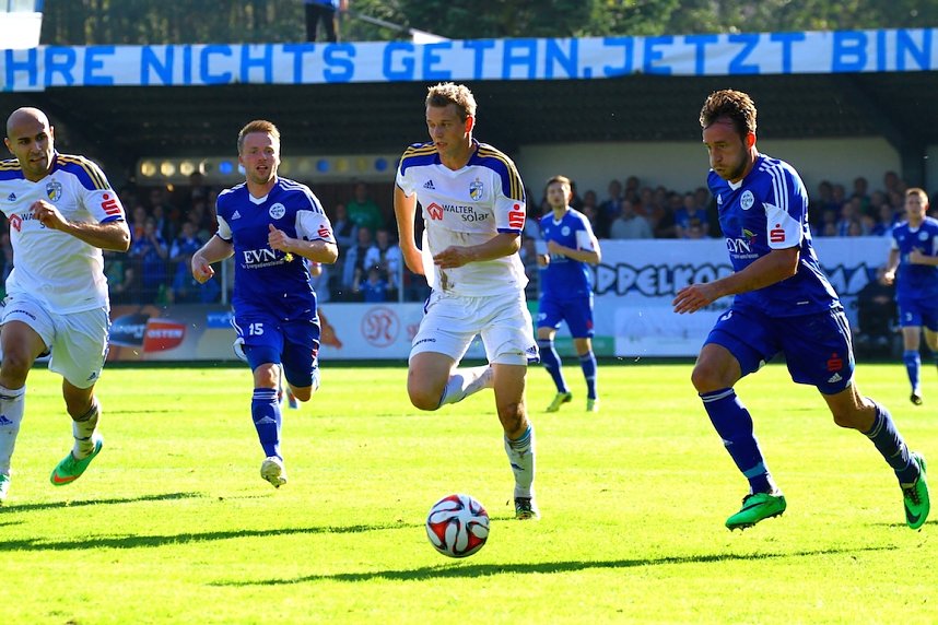 Wacker gegen Carl Zeiss - Fu&szlig;ballfest im AKS