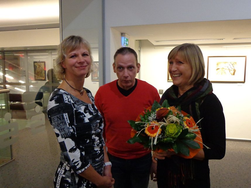 Vis &aacute; Vis in der Galerie