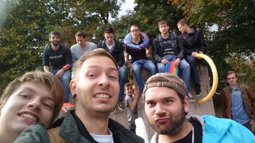 Bilderspa&szlig; im Badehaus