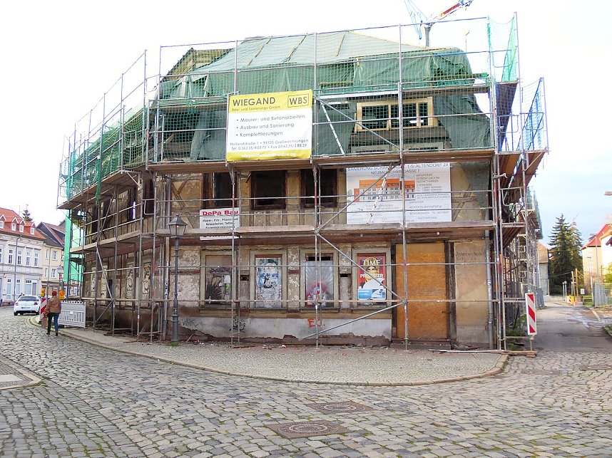 Kontraste in der Altstadt