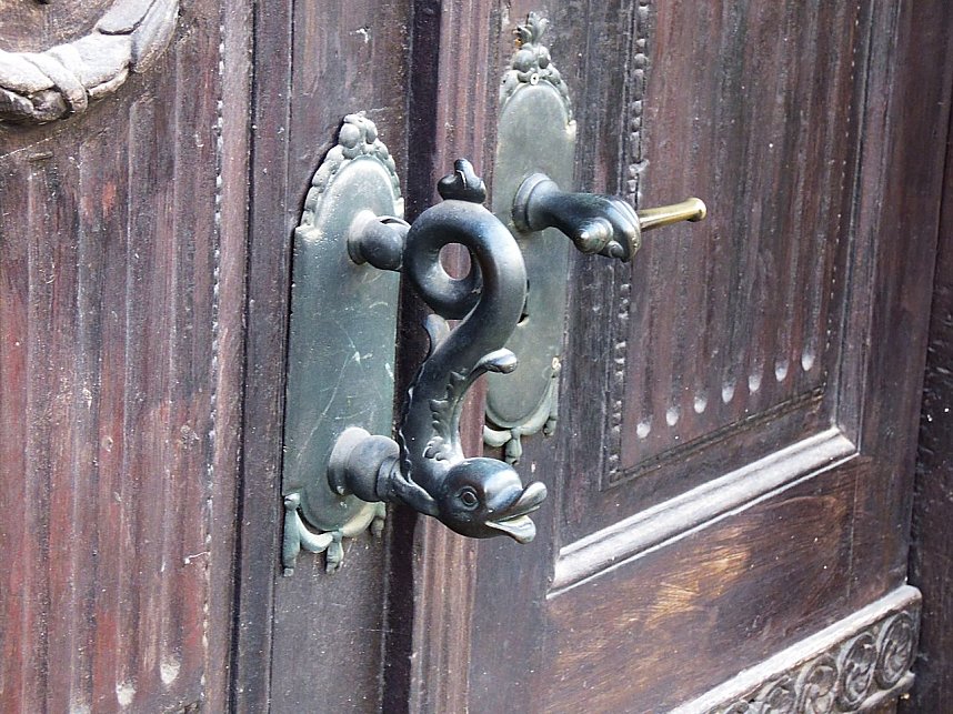 Kontraste in der Altstadt